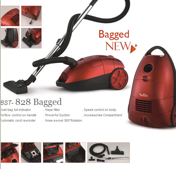Bagged Vacuum Cleaner with Hepa Filter