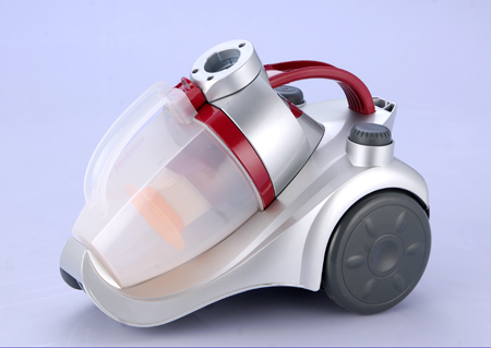 Bagless Cylinder Vacuum Cleaner with HEPA Filter