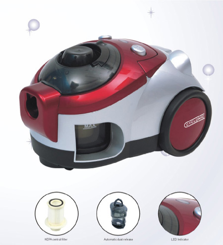 Cyclonic Bagless Vacuum Cleaner