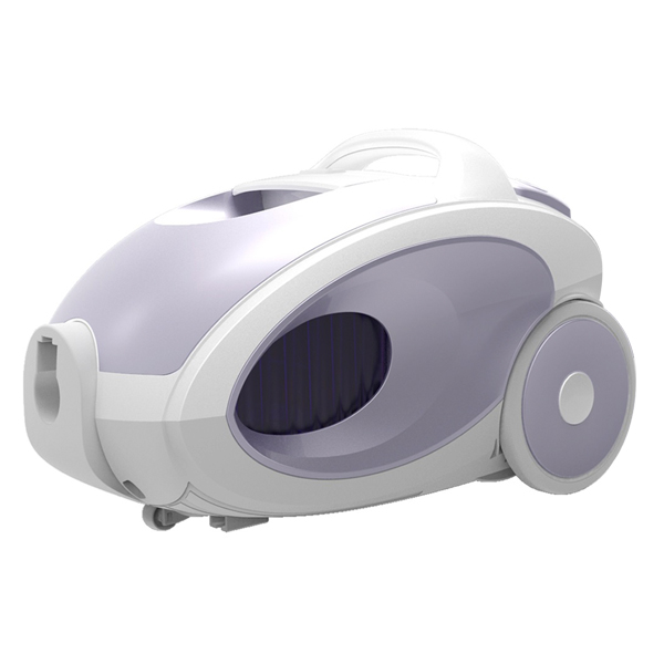 Canister Vacuum Cleaner with Integrated Wheels