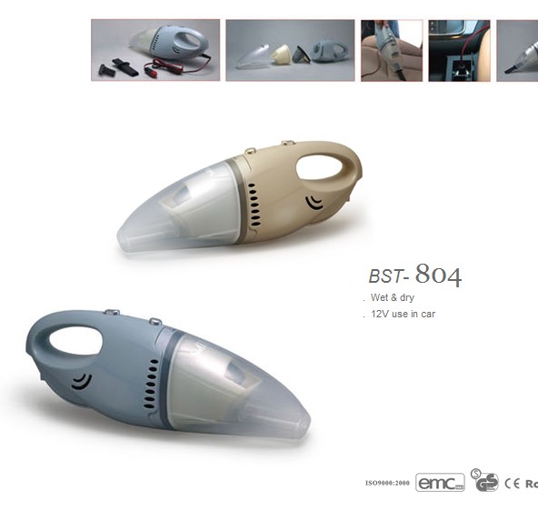 Portable 12V Wet and Dry Vacuum Cleaner for Car Interiors