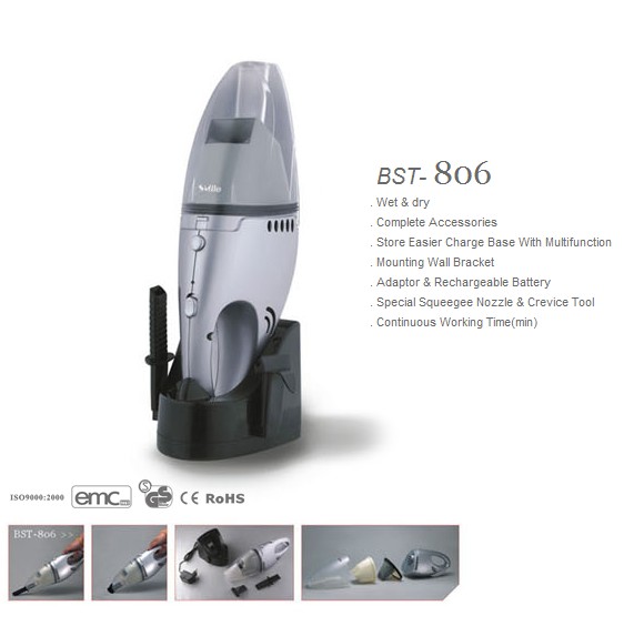 Wet and Dry Rechargeable Vacuum Cleaner