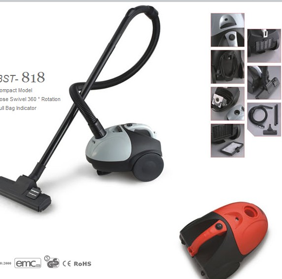 Canister Vacuum Cleaner with Swivel Hose