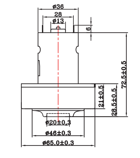 DC Motor for Vacuum Cleaners