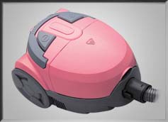 Canister Vacuum Cleaner with Dust Bag