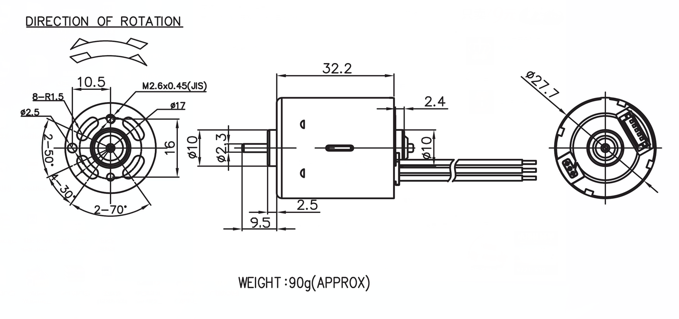 Vacuum machine BLDC motor - Image 2