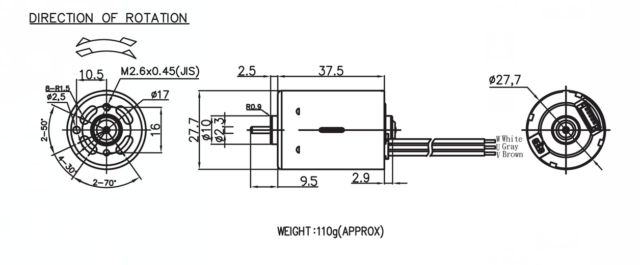 vacuum machine brushless dc motor - Image 2