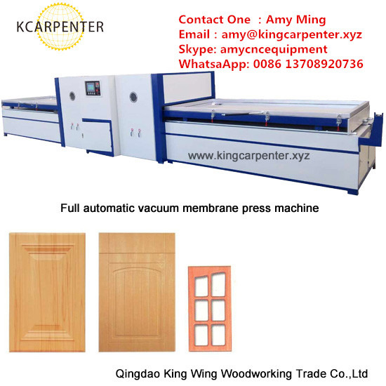 Automatic Vacuum Membrane Press for Woodworking