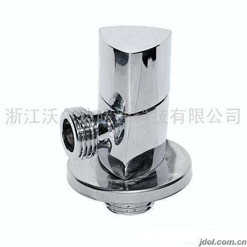 Chrome Angle Stop Valve for Plumbing Fixtures