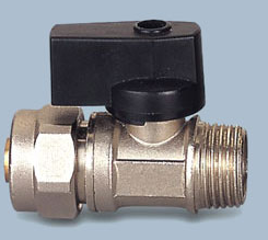 Compact Ball Valve with Compression and Threaded Ends