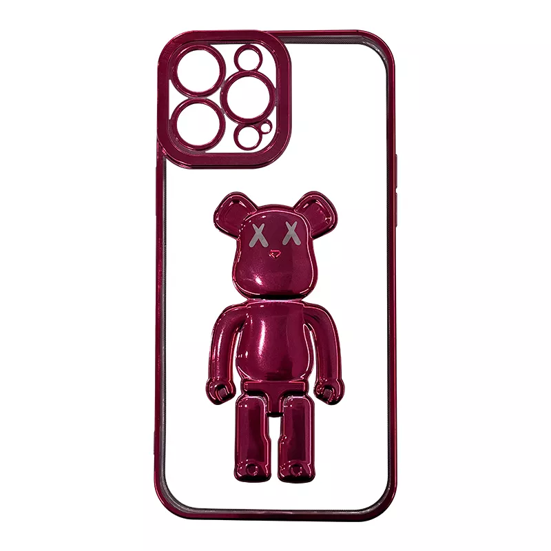 variety colors fashion Bearbrick 13 phone case violent bear mobile phone case TPU material - Image 3
