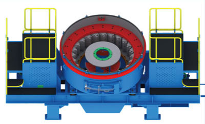 VC7 Series crusher chamber configuration diagram