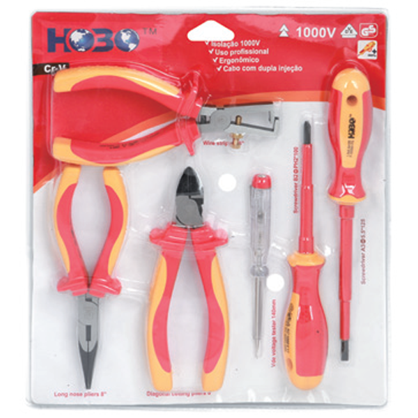 VDE INSULATION PLIERS &SCREWDRIVERS 6PCS SET 1000V - Image 2