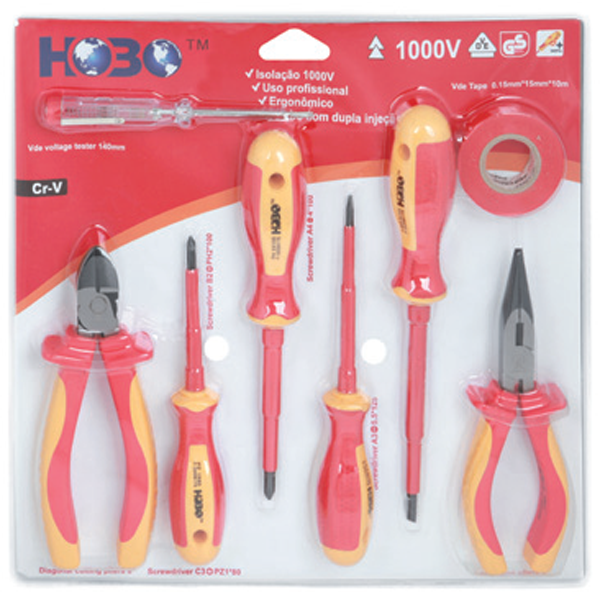 VDE INSULATION PLIERS &SCREWDRIVERS 8PCS SET 1000V - Image 2