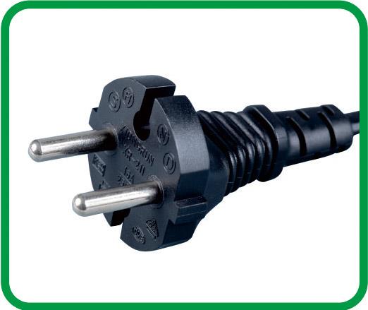 VDE Certified Power Cord