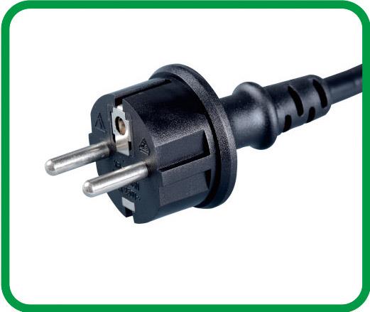 VDE Standard Power Cord with Schuko Plug