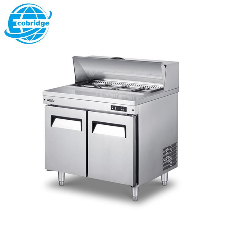 Vegetable Fruits Salad Table Freezer Salad Chiller/ Table Top Salad Bar - Image 2