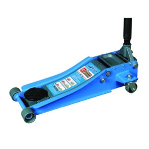 Detailed view of scissor lift mechanism