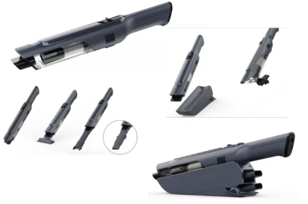 Cordless Handheld Vacuum Cleaner for Car Interiors