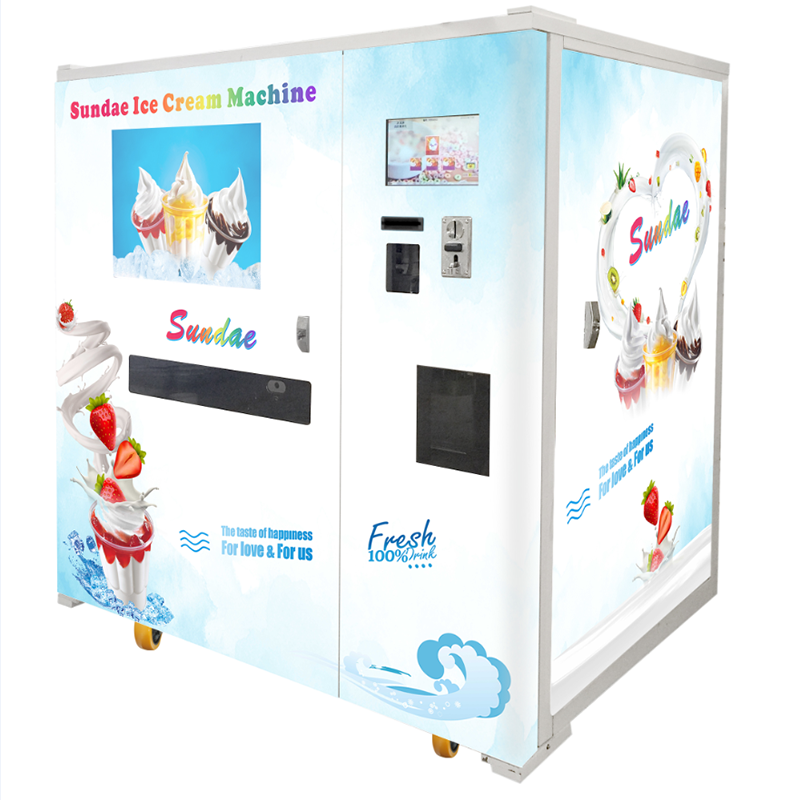 Automated Ice Cream Vending Machine
