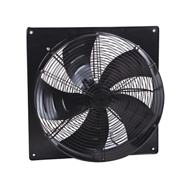 Square Black Ventilation Fan