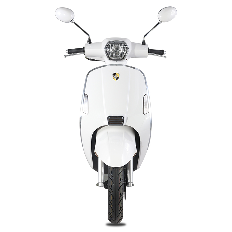 Retro Style 50cc Gas Scooter with LED Lighting