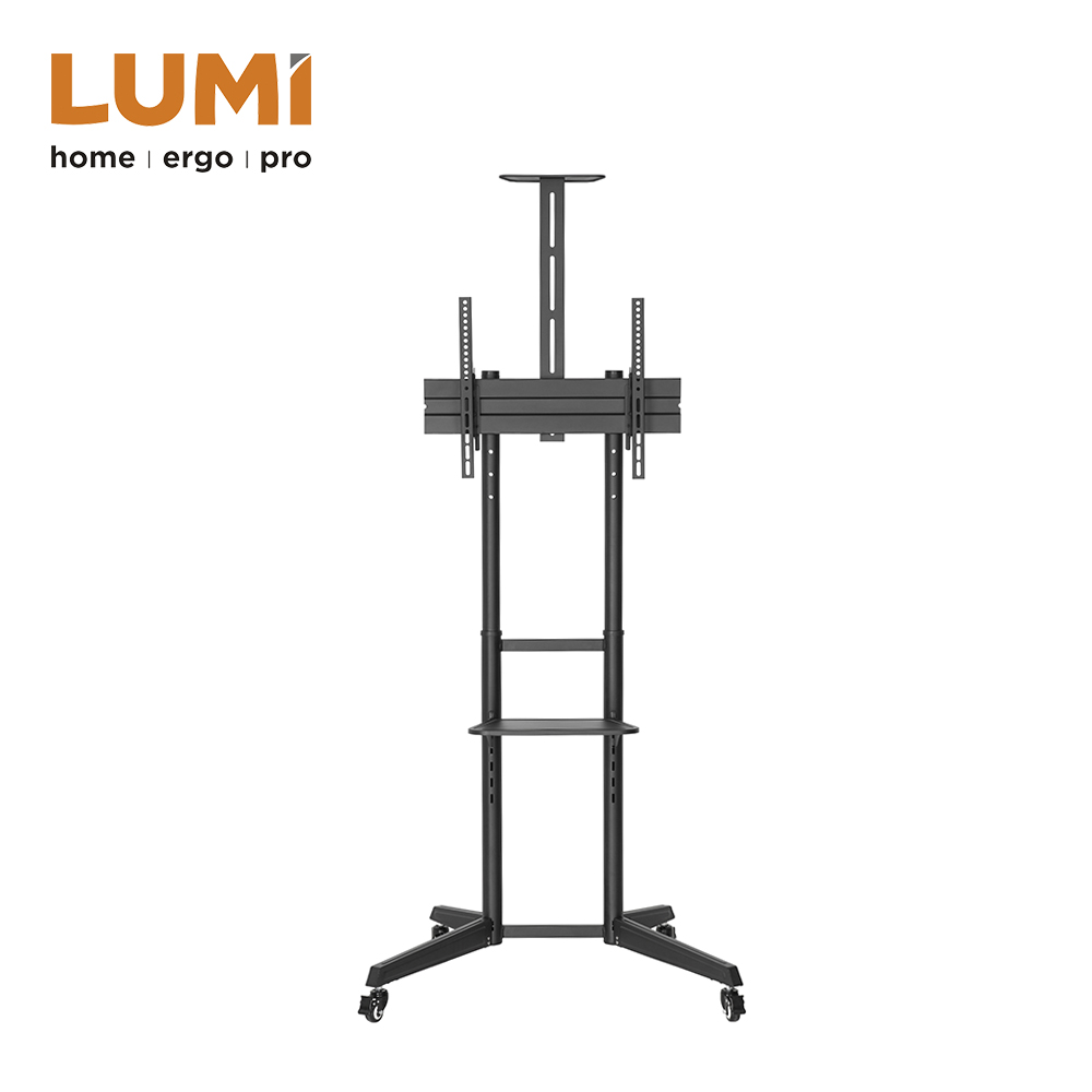 VERSATILE & COMPACT STEEL TV CART - Image 3