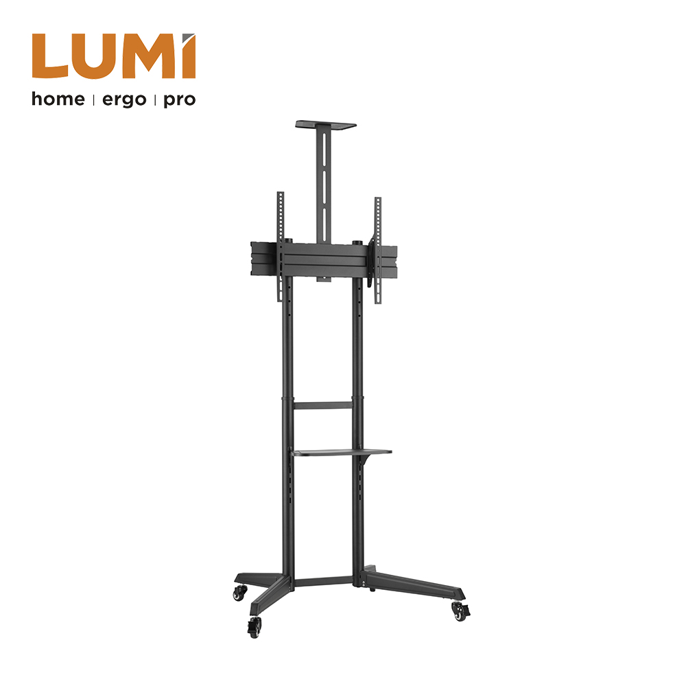 VERSATILE & COMPACT STEEL TV CART - Image 2