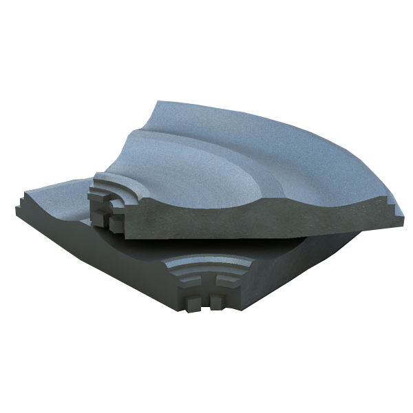 vertical roller mill RM/AUTOX/LM/OK/MPS series High chrome cast iron material table liner - Image 2