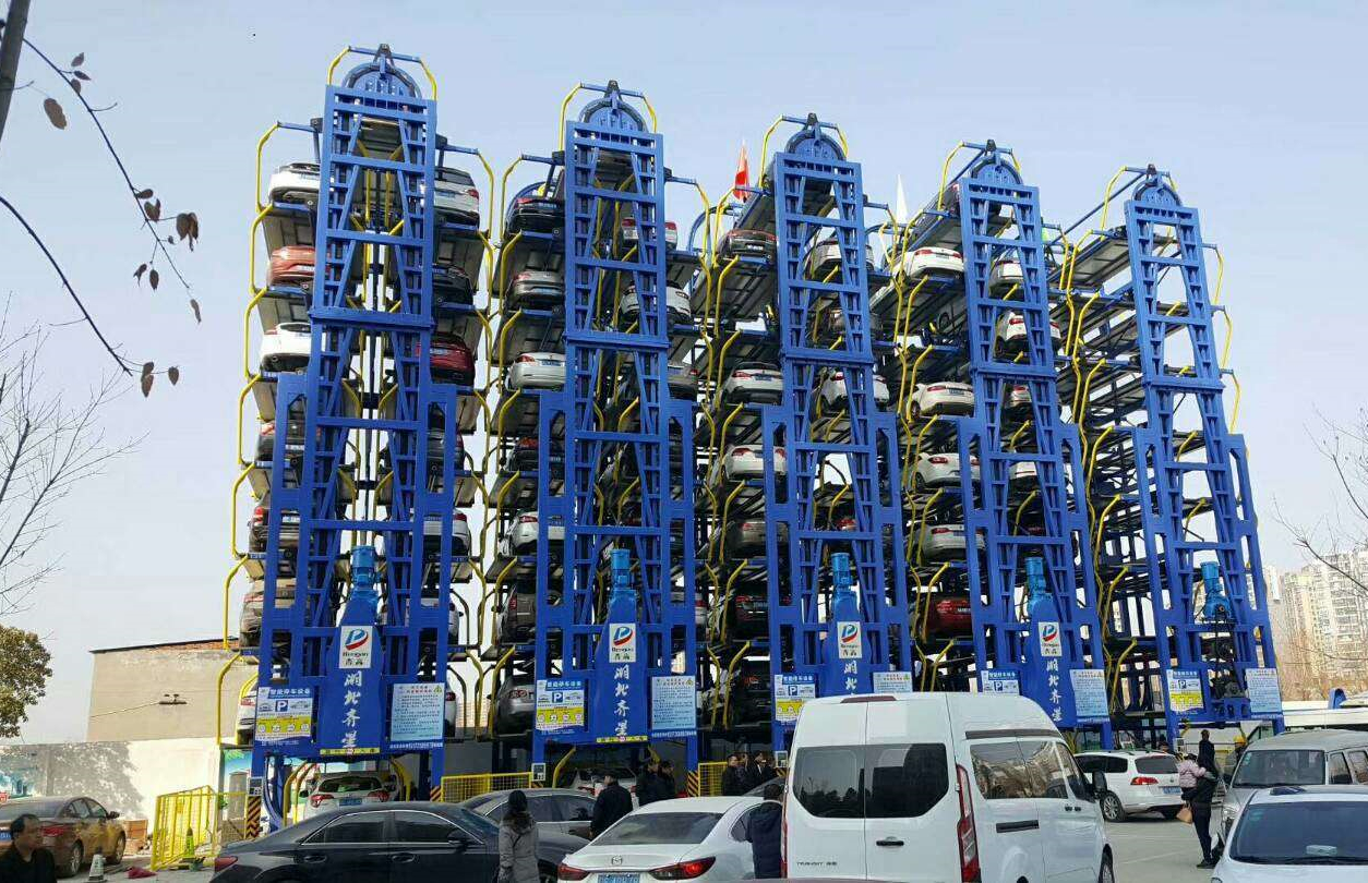Vertical Rotary Parking System for 12 SUVs