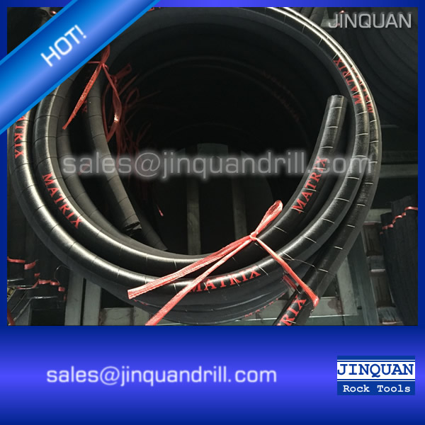 Steel Wire Spiralled Flexible Rubber Hose