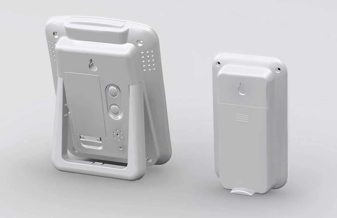 Digital Alarm Clock with Temperature Display
