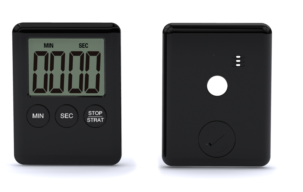Digital Timer with Magnetic Back