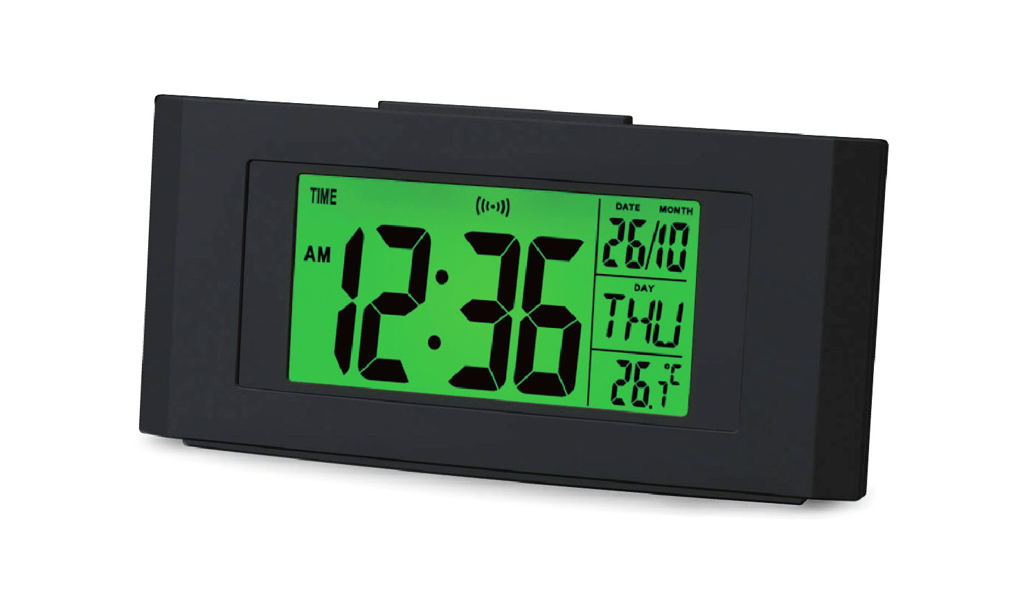 VGW-702 LCD Digital Alarm Clock - Image 2
