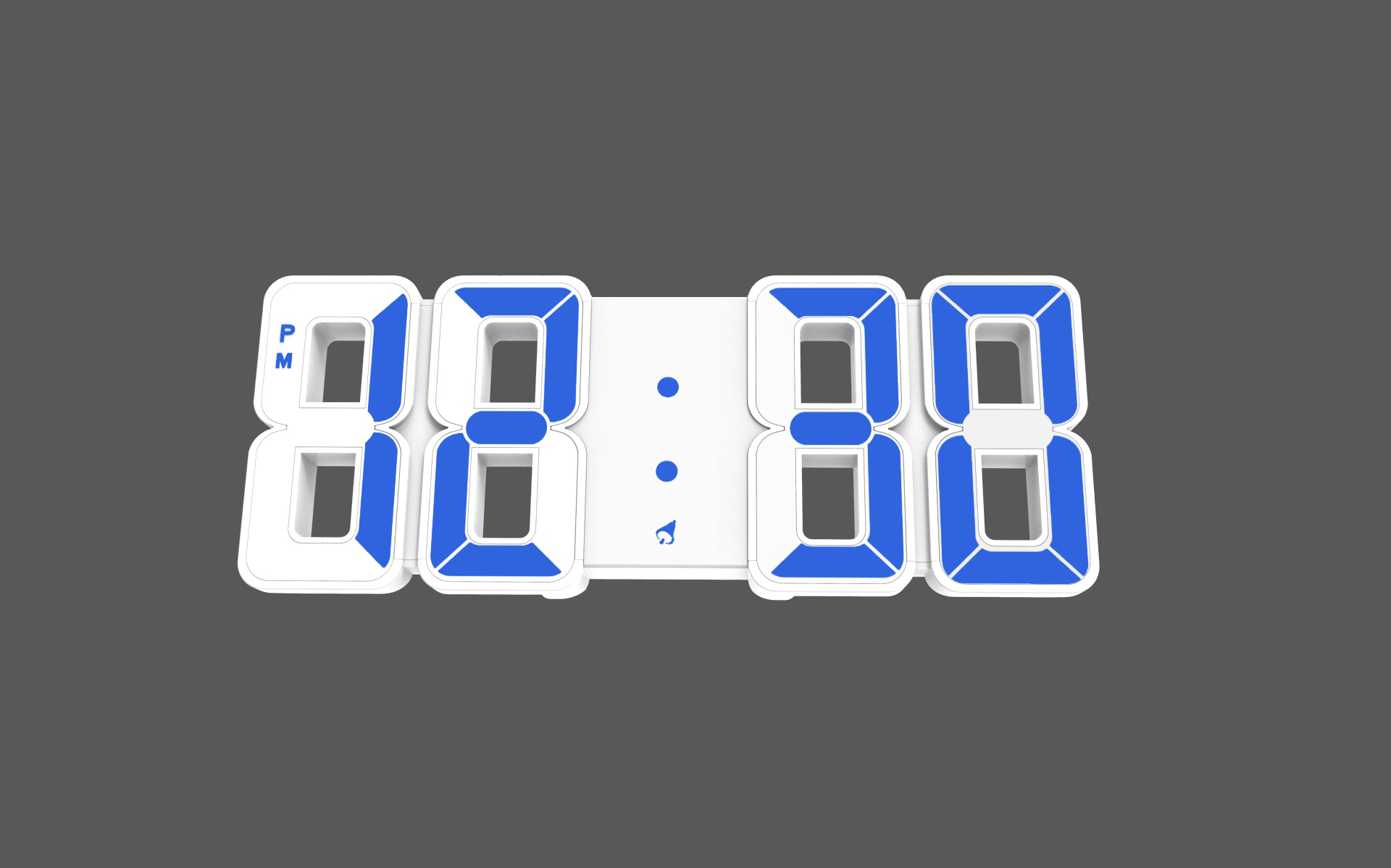 VGW-E701 8888 LED alarm clock - Image 2