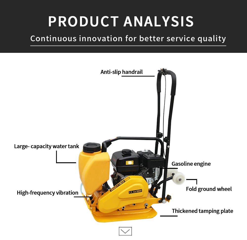 Product analysis showing water tank and structural components
