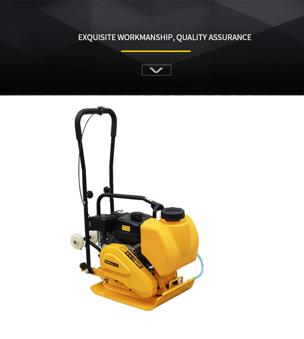 Close up of the compactor build quality