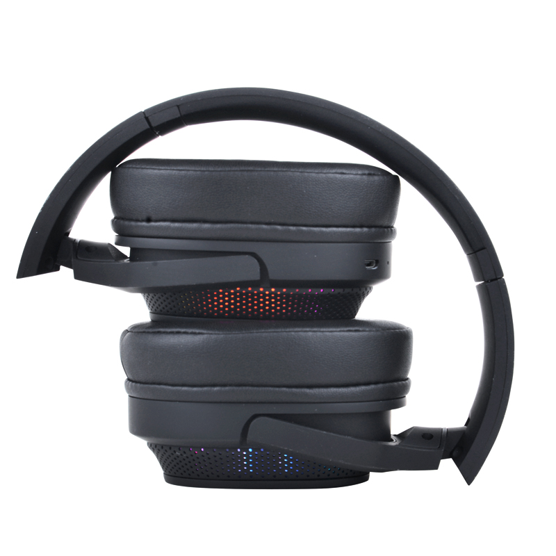 Vibration bluetooth headphone with Led light - Image 2