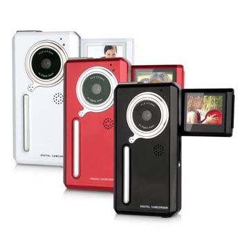Compact Digital Camcorder with Swivel LCD