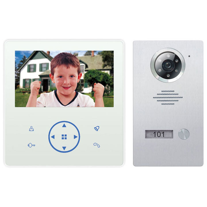 Video Door Phone Kit with Night Vision