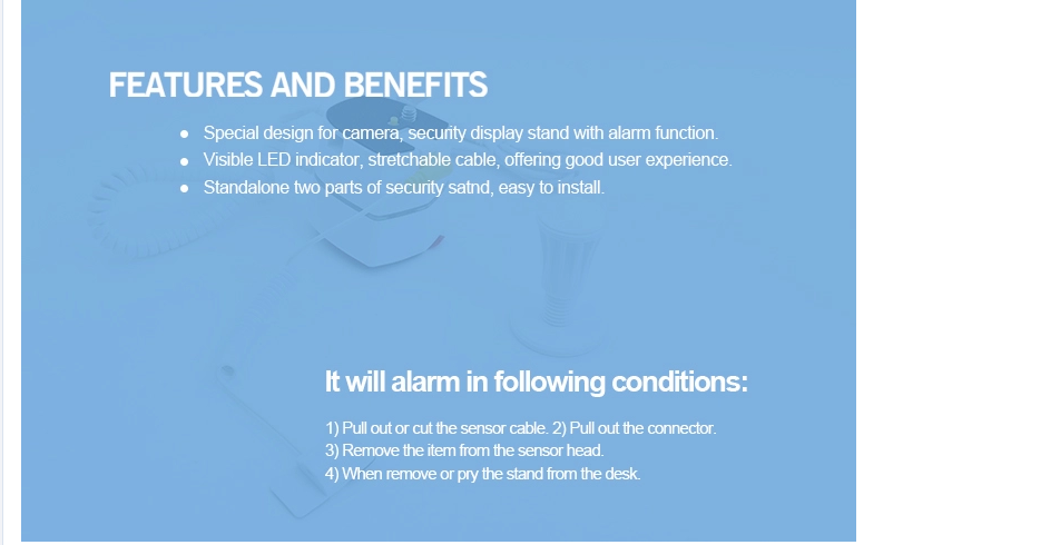 Alarm function and features overview