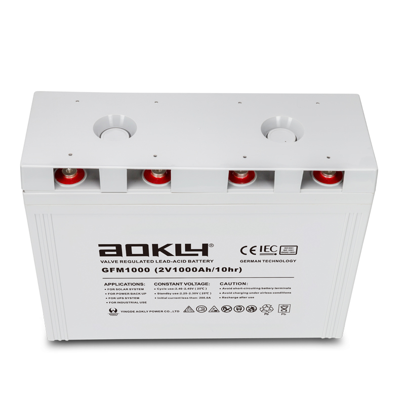 2V 1000Ah Valve Regulated Lead-Acid Battery