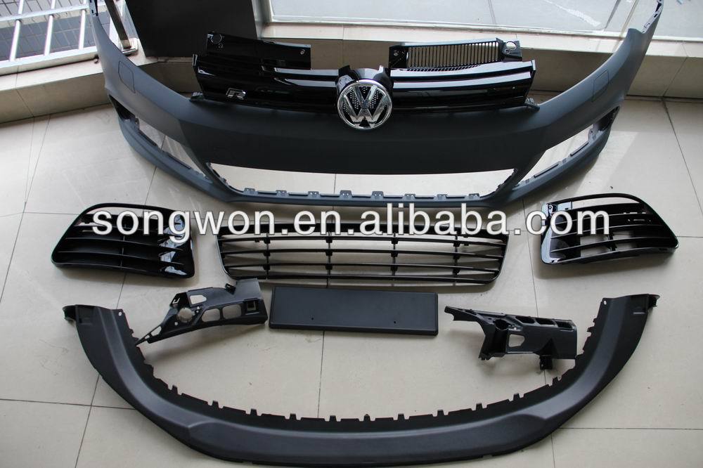 Complete Front Bumper Assembly for VW Golf 6 R20 (2008-2012)