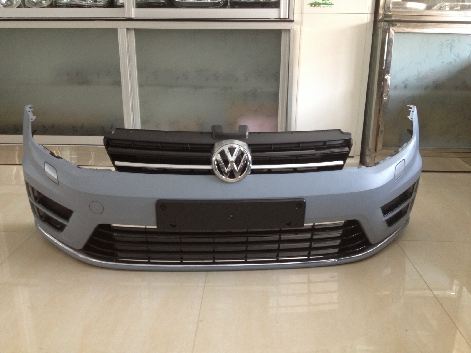 VW Golf 7 R-Line Front Bumper (2013-2014)