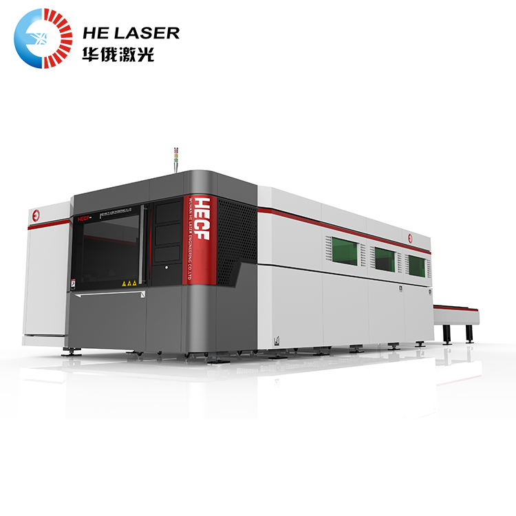 VWJ high power full enclosed high speed switching fiber laser cutting machine - Image 2