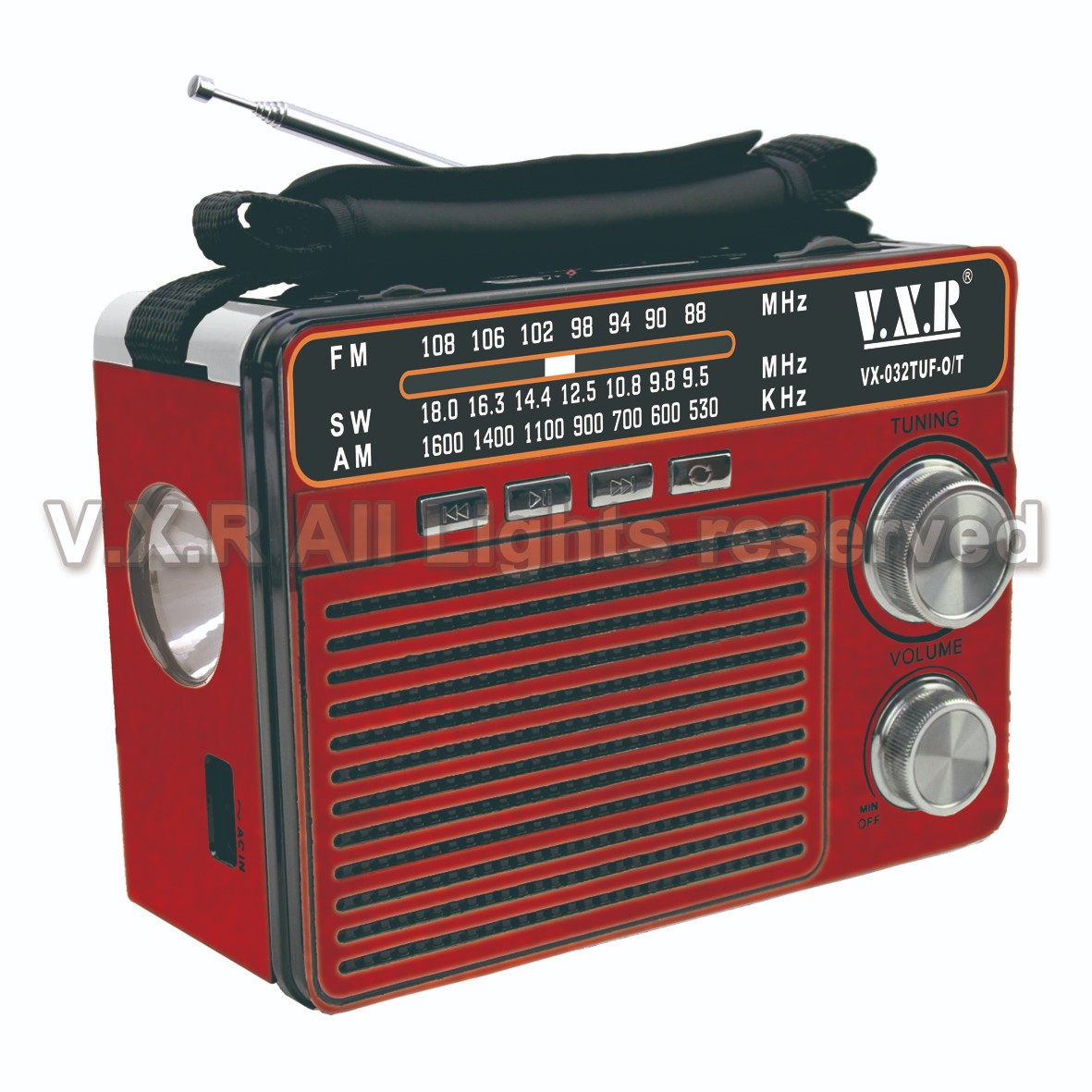Portable AM/FM/SW Radio with MP3 Player
