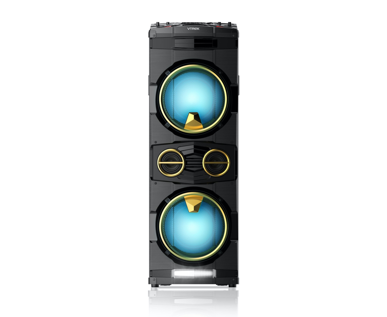 800W RMS Bluetooth Party Speaker with LED Lights