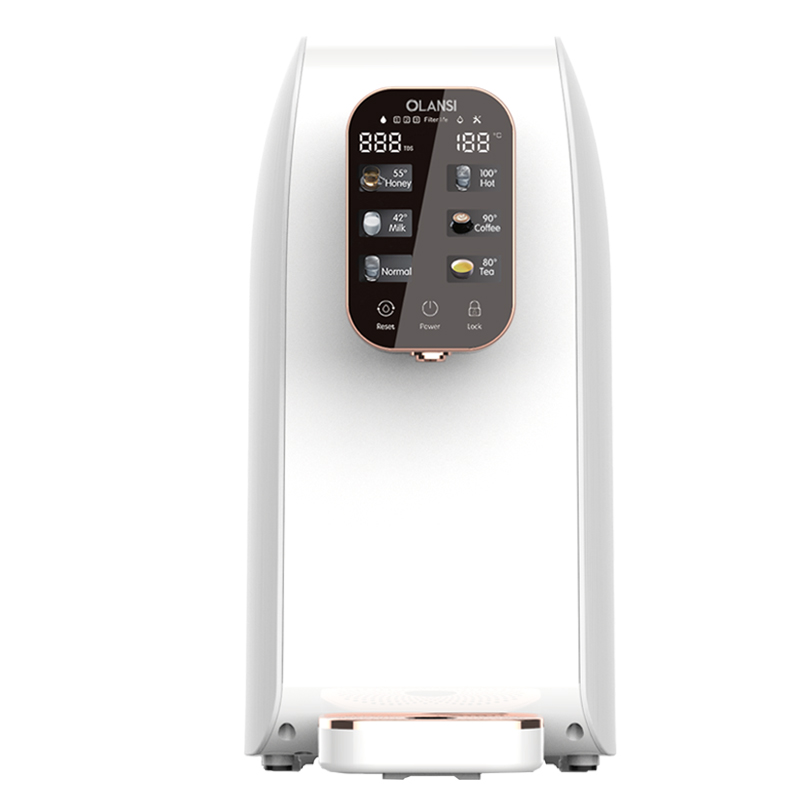 W12 Mini Countertop Tabletop Reverse Osmosis 6 Stage Hot Instant Water Dispenser For Home - Image 2