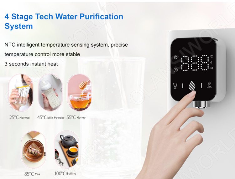 Temperature control interface display