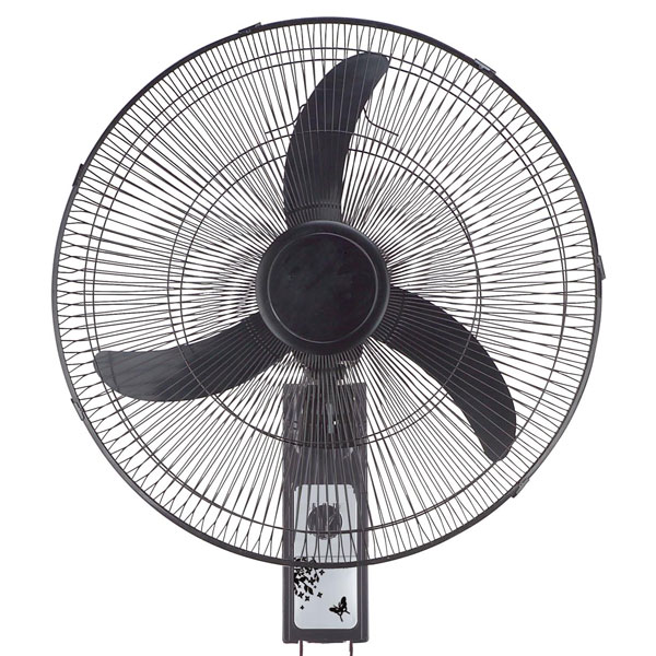 Indoor Wall-Mounted Fan with Protective Cage